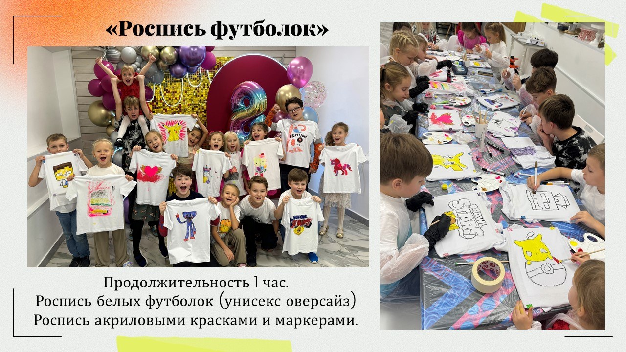 Презентация: Роспись футболок