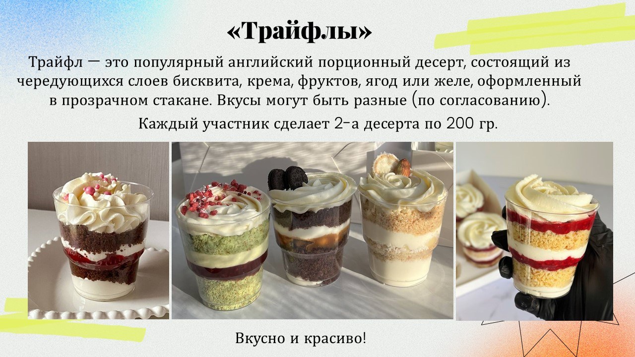 Презентация: Трайфлы